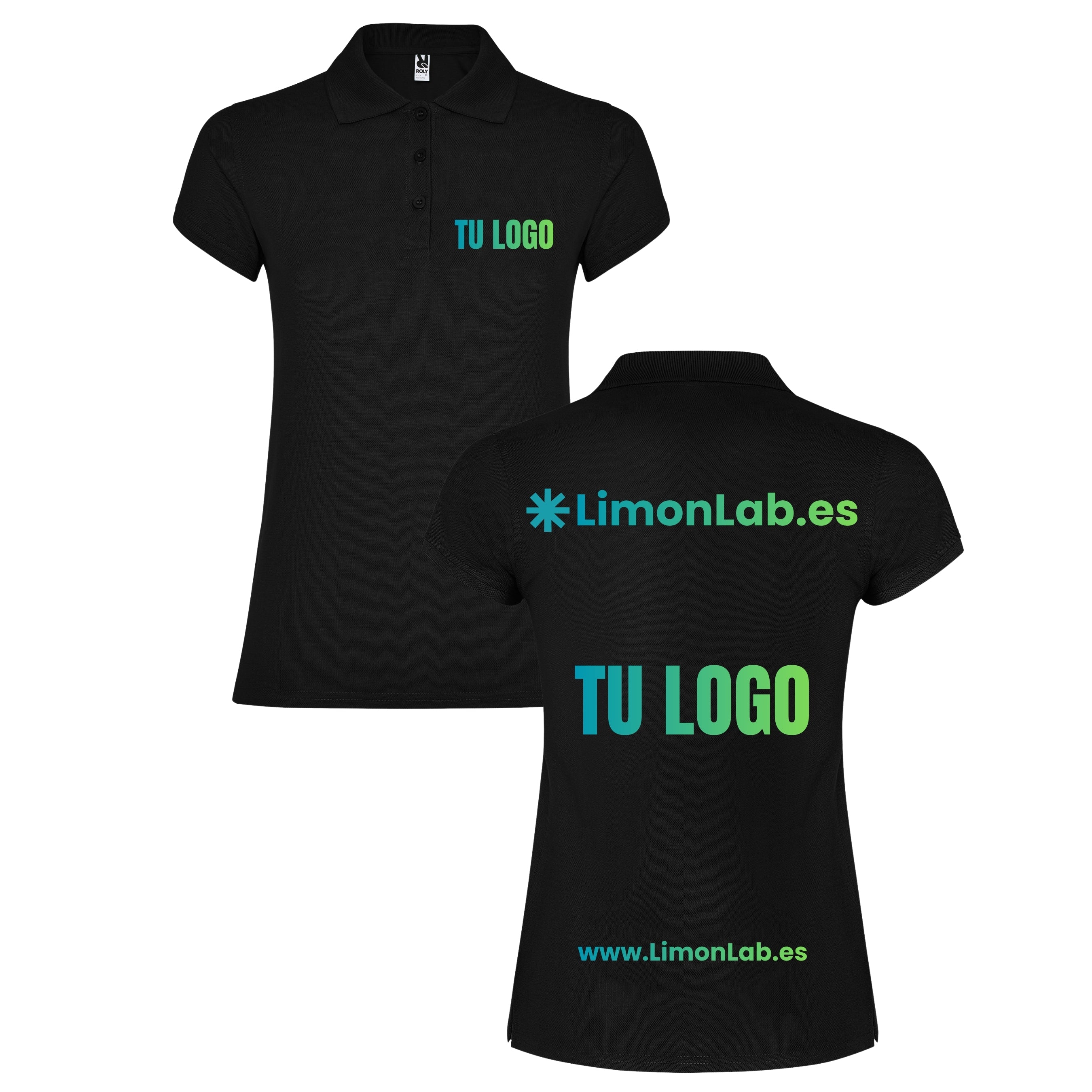Polos de chica personalizadas con DTF y vinilo (alta calidad) para eventos,  fiestas y empresas