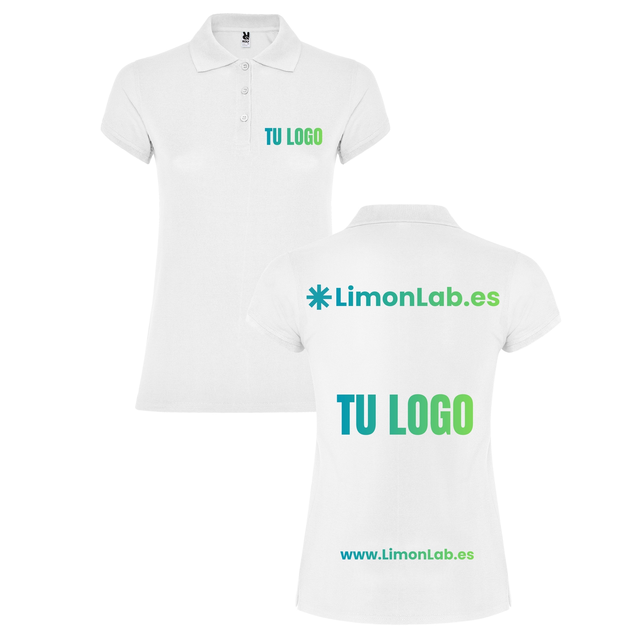 Polos de chica personalizadas con DTF y vinilo (alta calidad) para eventos,  fiestas y empresas