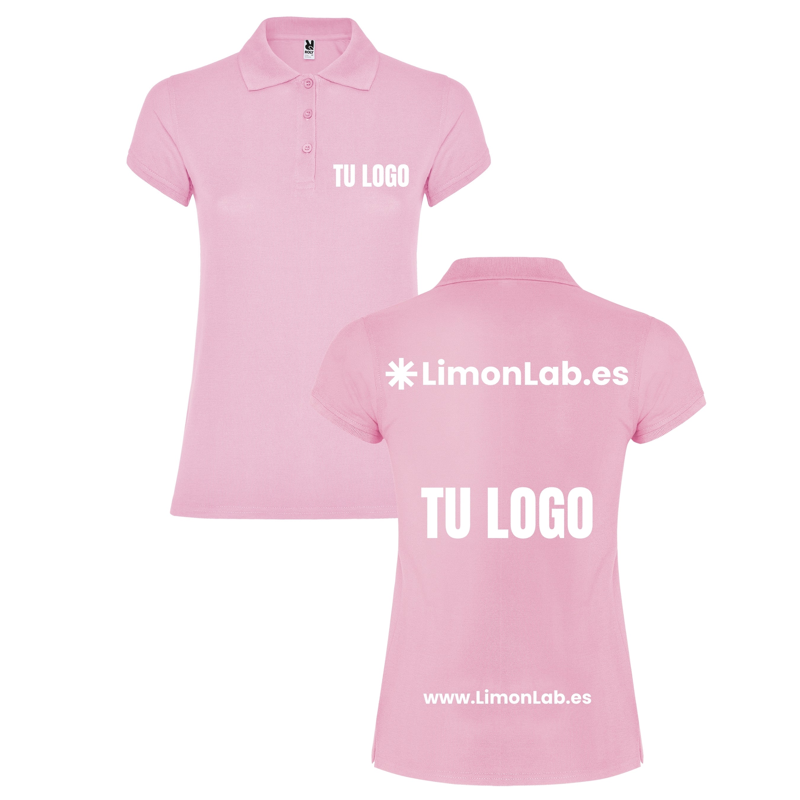 Polos de chica personalizadas con DTF y vinilo (alta calidad) para eventos,  fiestas y empresas