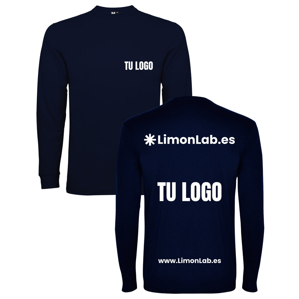 Camisetas manga larga de chico personalizadas con DTF y vinilo (alta calidad) para eventos,  fiestas y empresas
