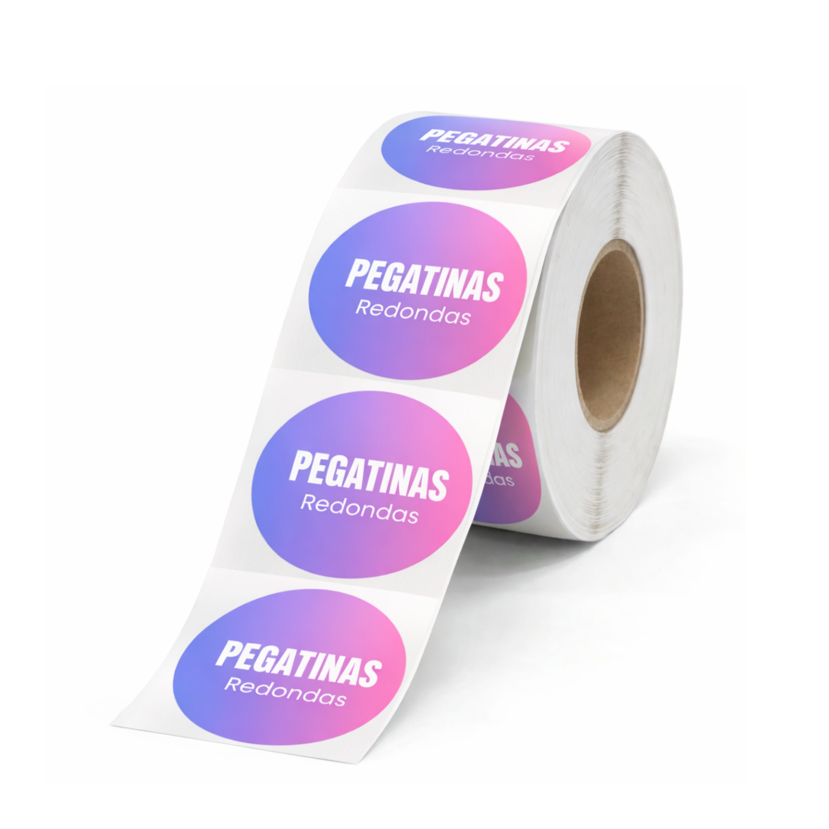 Pegatinas redondas personalizadas | Para negocios, empresasy eventos