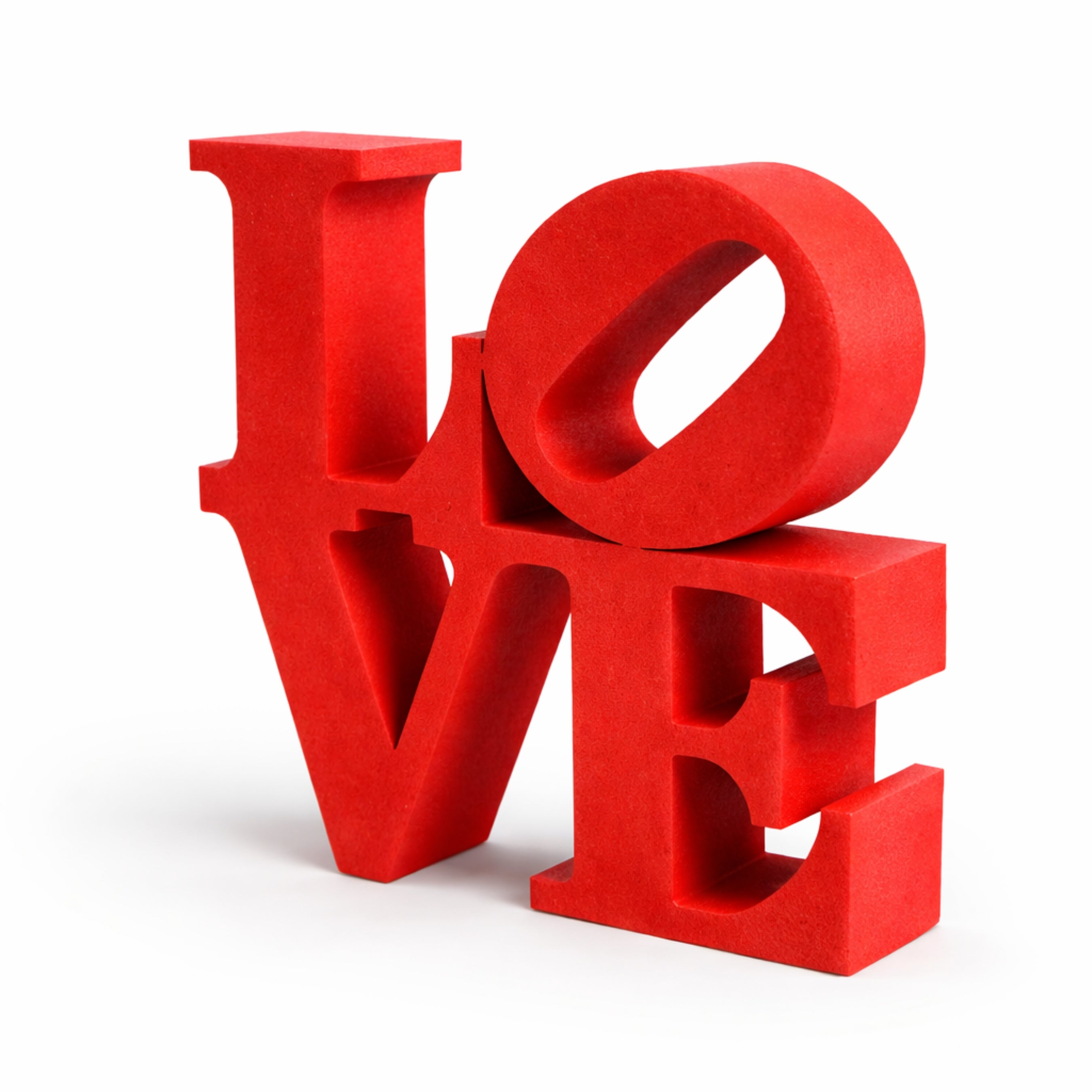 Letras Gigantes 3D “LOVE” de Corcho (Blanco o Rojo) – Decoración de Escaparate y negocio.