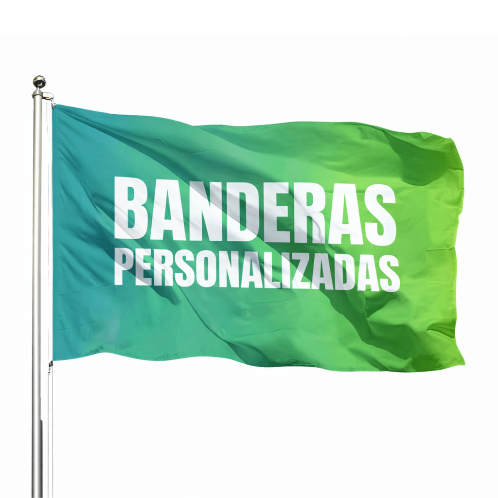 Banderas Personalizadas Baratas (Exterior e Interior) – Tela 115g/m² + Envío Rápido