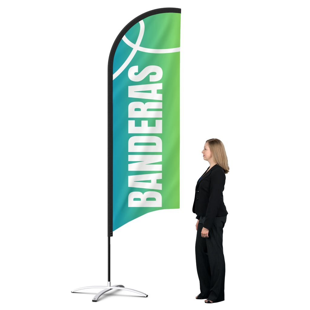 Bandera Publicitaria Personalizada / Vela Publicitaria Personalizada + mochila.