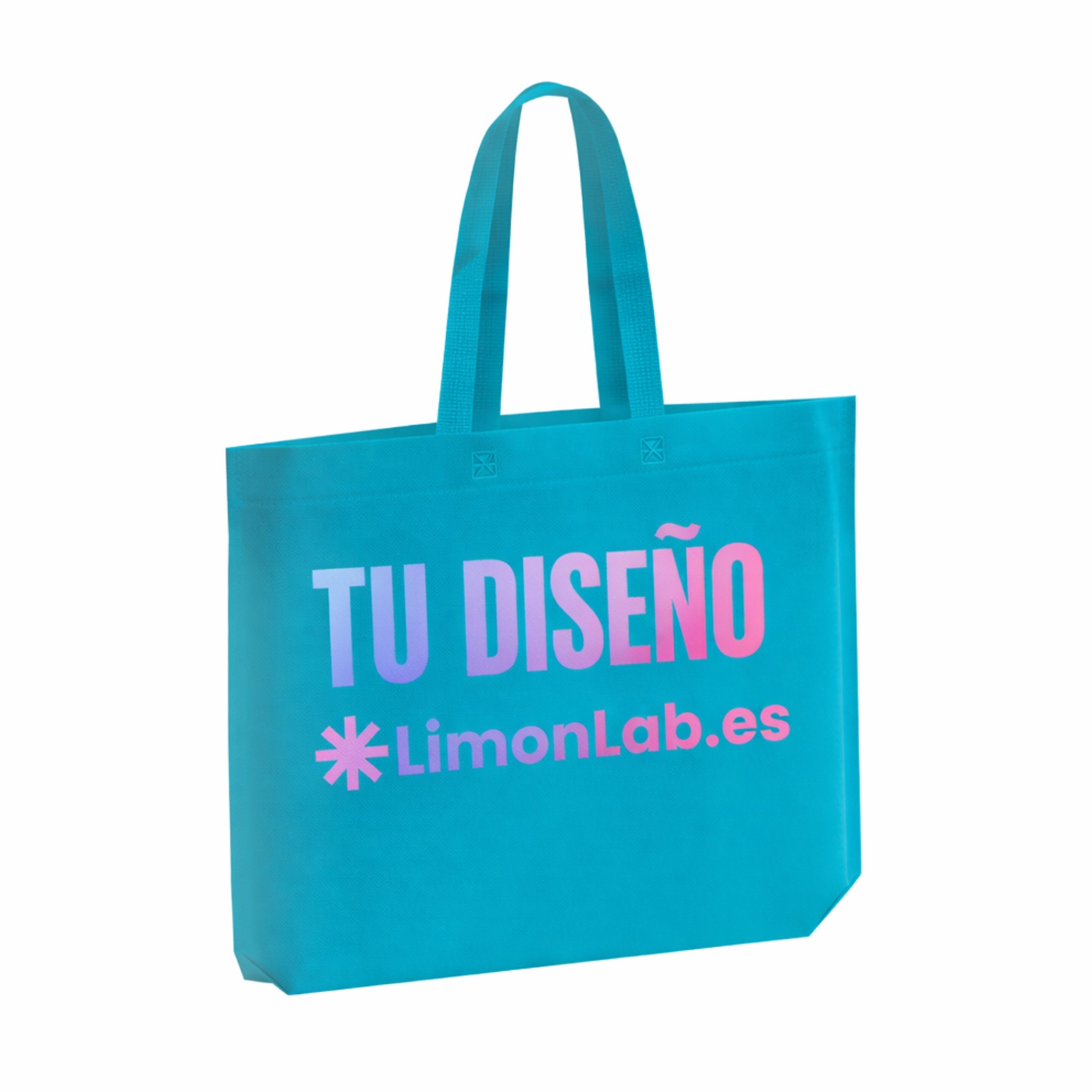Bolsa Termosellada Personalizada Non-Woven (Asa Larga) Bolsa Publicitaria Personalizada