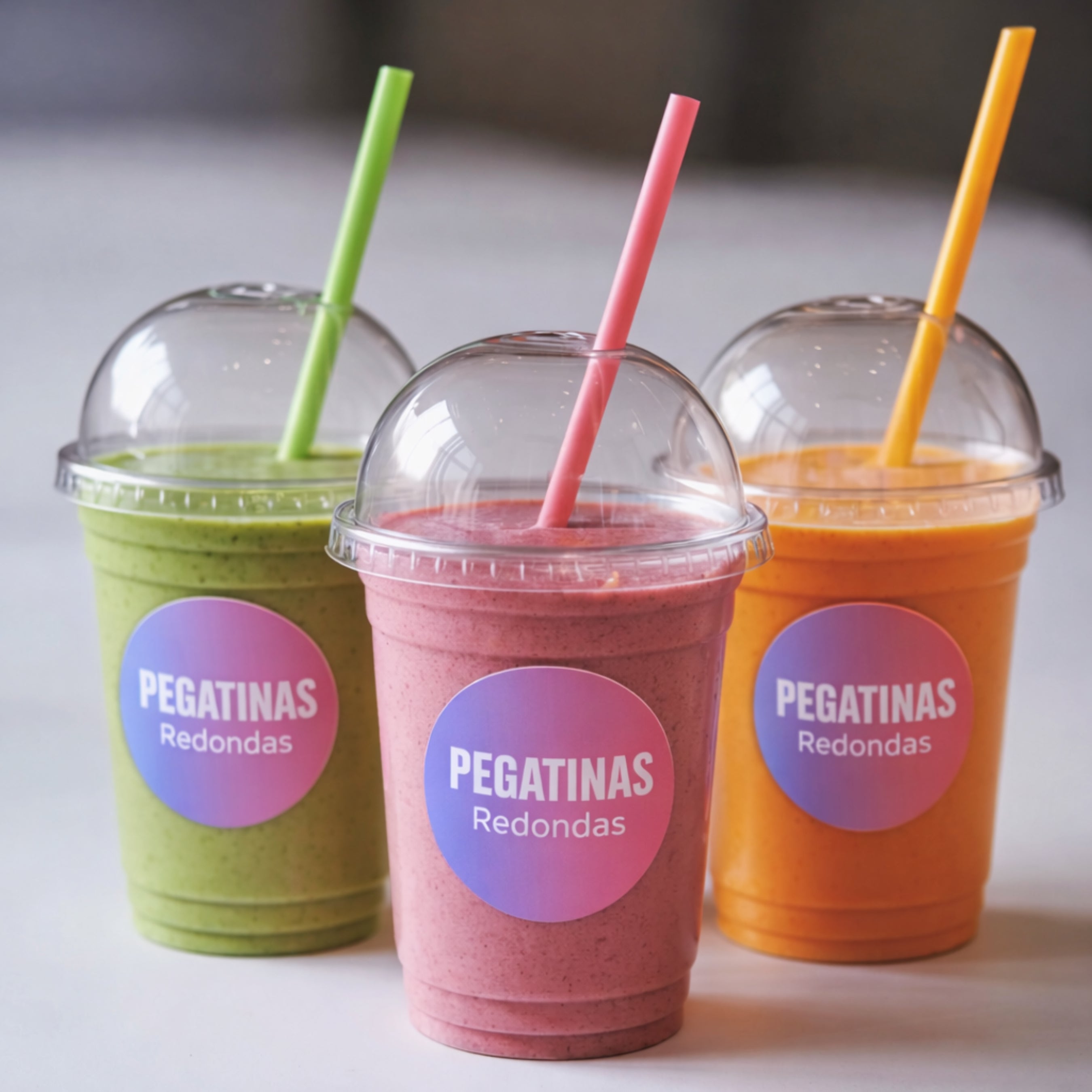 Pegatinas redondas personalizadas | Para negocios, empresasy eventos