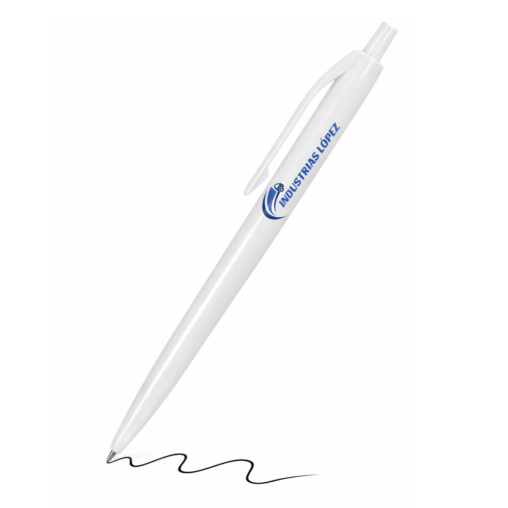 Personalized pens with logo for companies, events and businesses (black ink) | Personalized pens in white or black