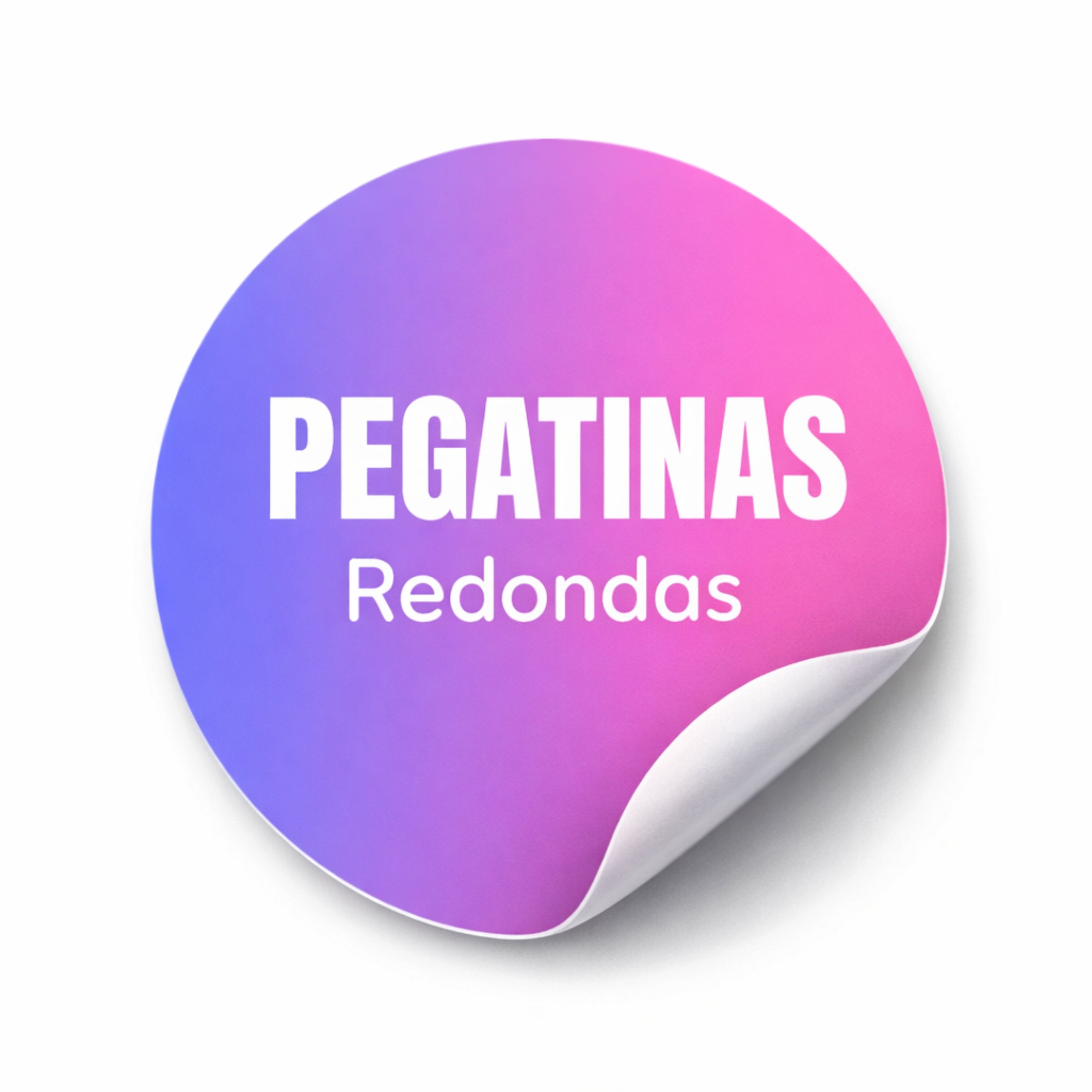 Pegatinas redondas personalizadas | Para negocios, empresasy eventos