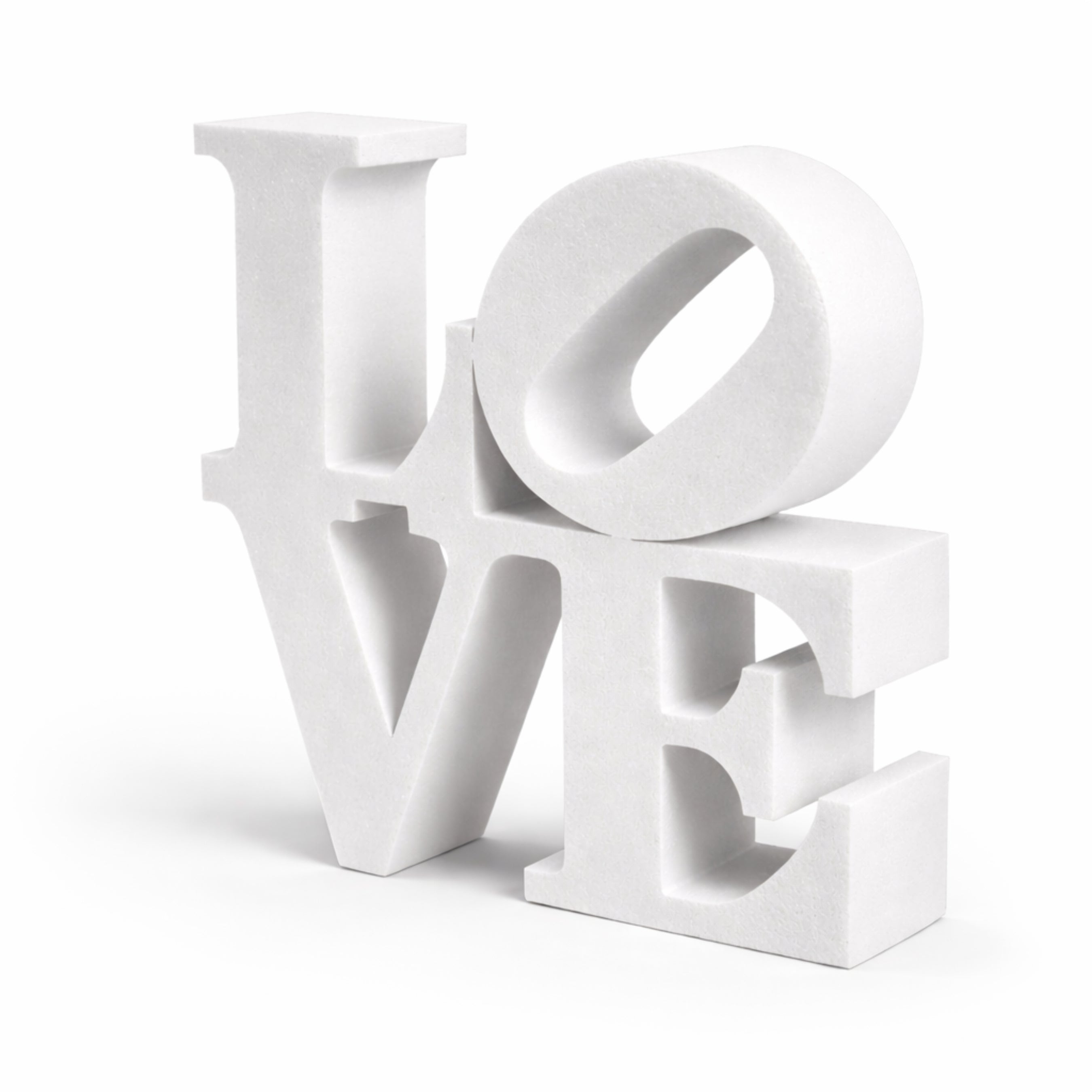 Letras Gigantes 3D “LOVE” de Corcho (Blanco o Rojo) – Decoración de Escaparate y negocio.