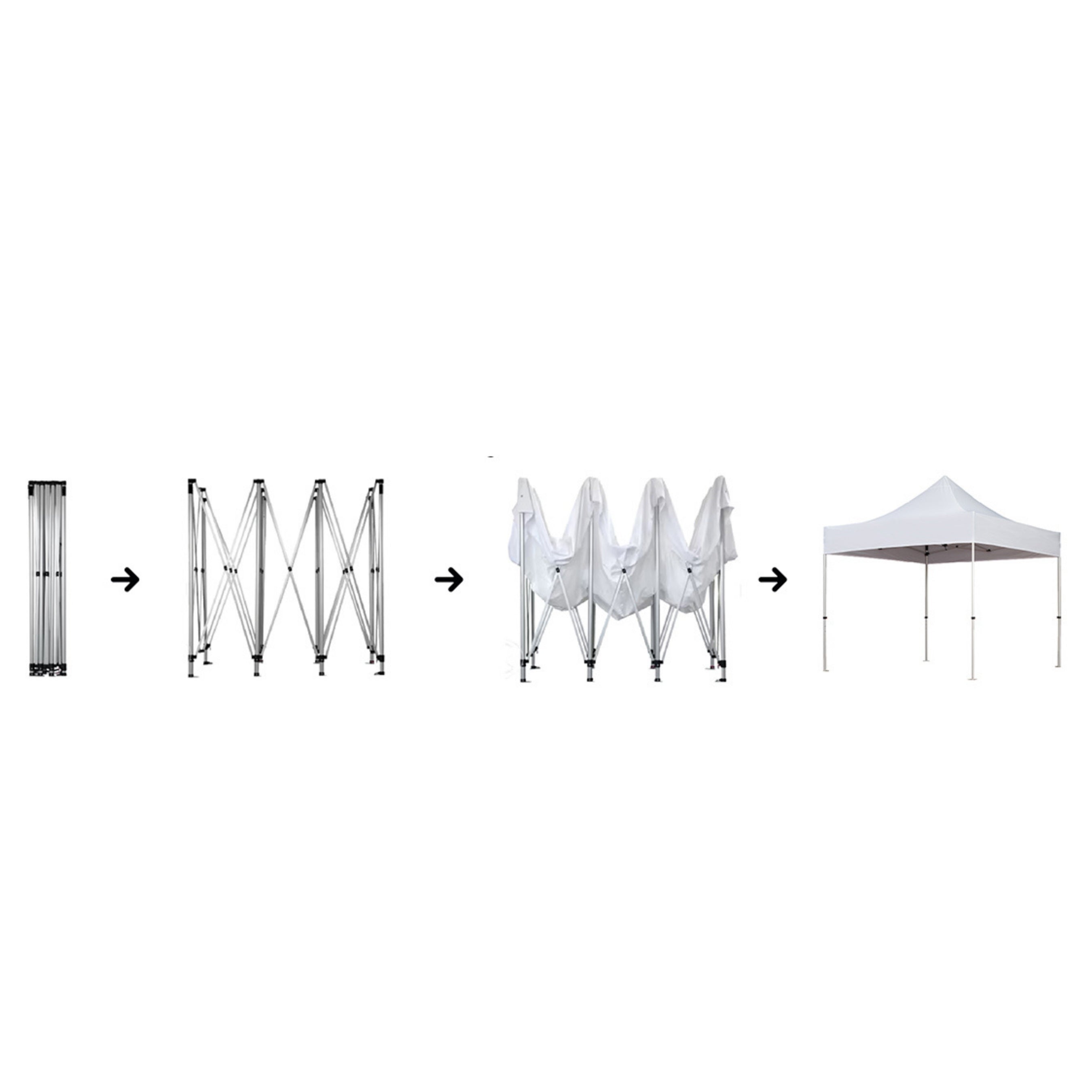 Carpas para eventos personalizadas Impermeable hasta 6x3 metros