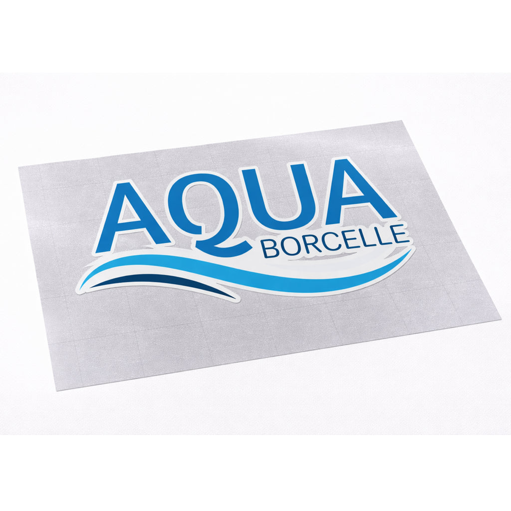 Individuell gestanzte Vinylfolie für Lieferwagen und Fahrzeuge (Logo / Firma) – Professionelle Beschilderung für Unternehmen.